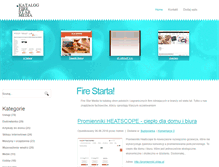 Tablet Screenshot of firestarmedia.pl